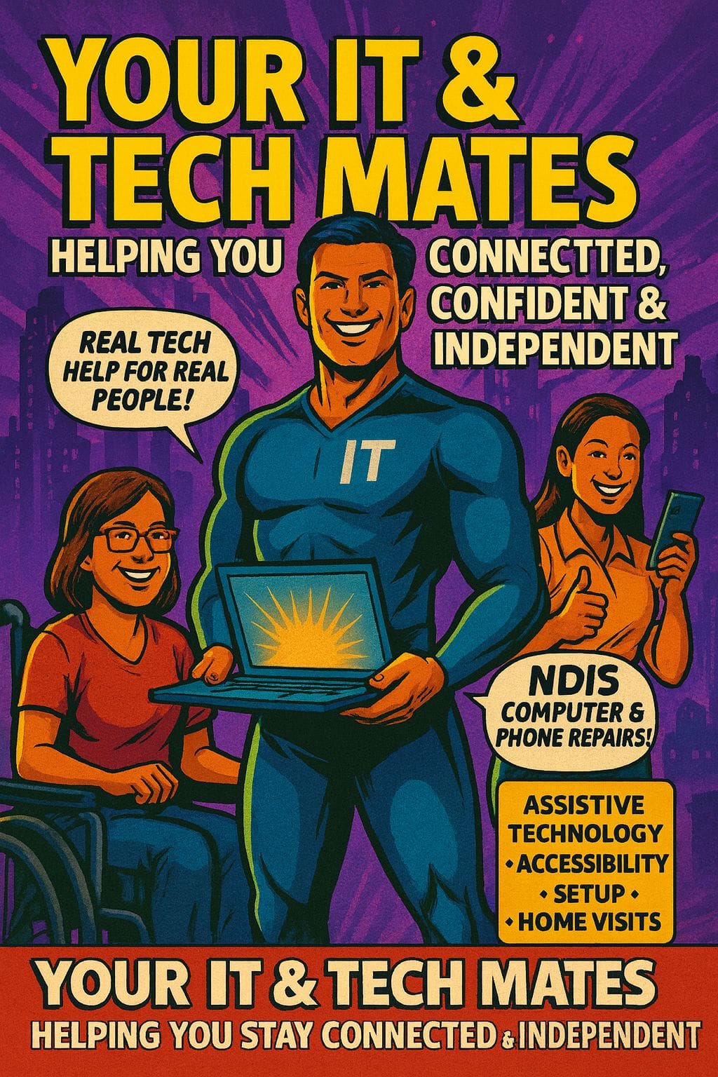 NDIS tech support Lalor — Your IT & Tech Mates