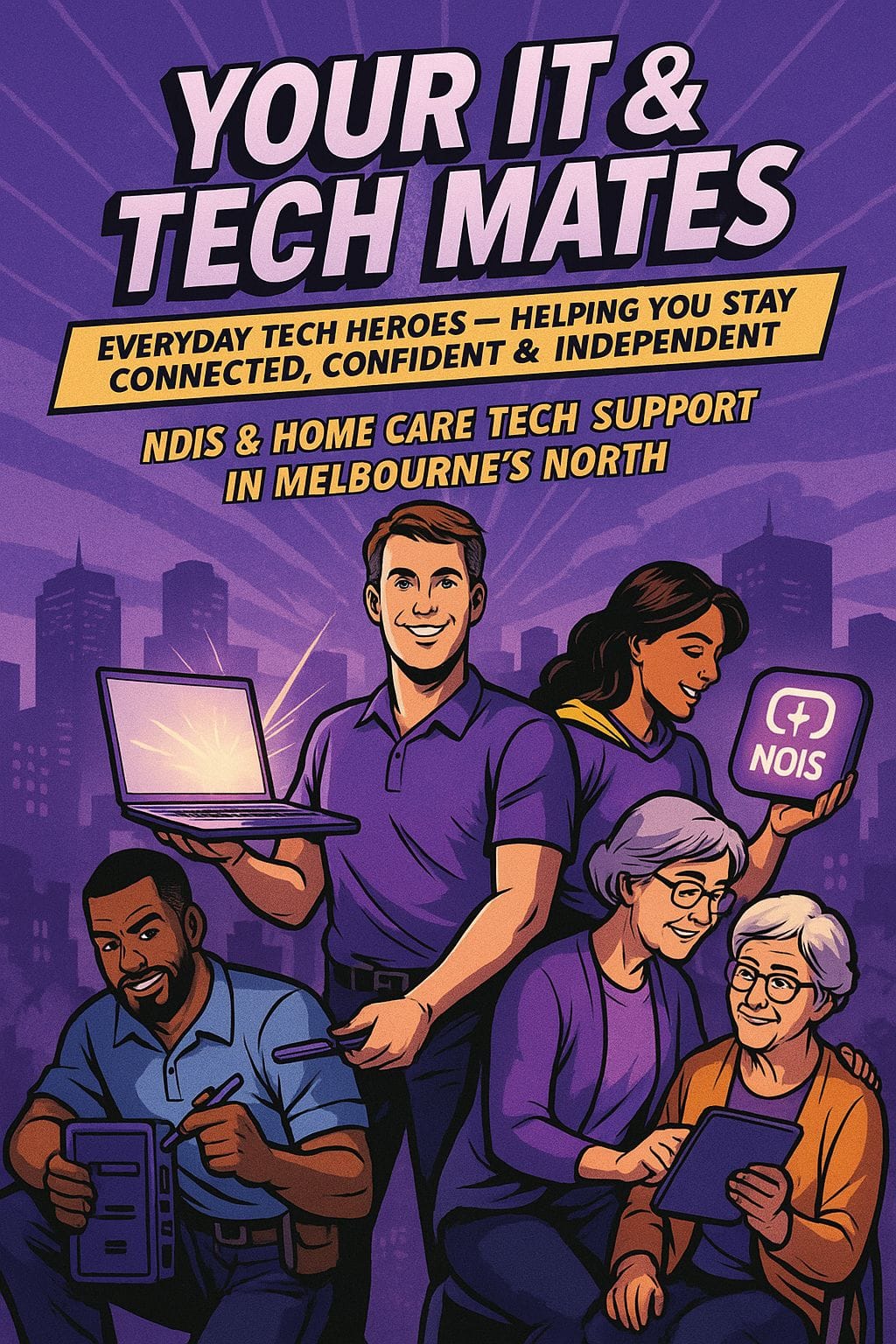 NDIS tech support Bundoora — Your IT & Tech Mates
