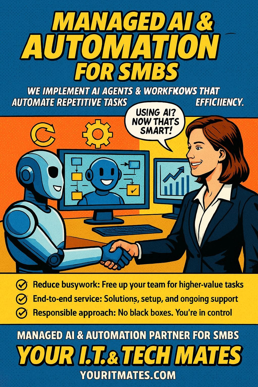 AI automation for small business by Your IT and Tech Mates