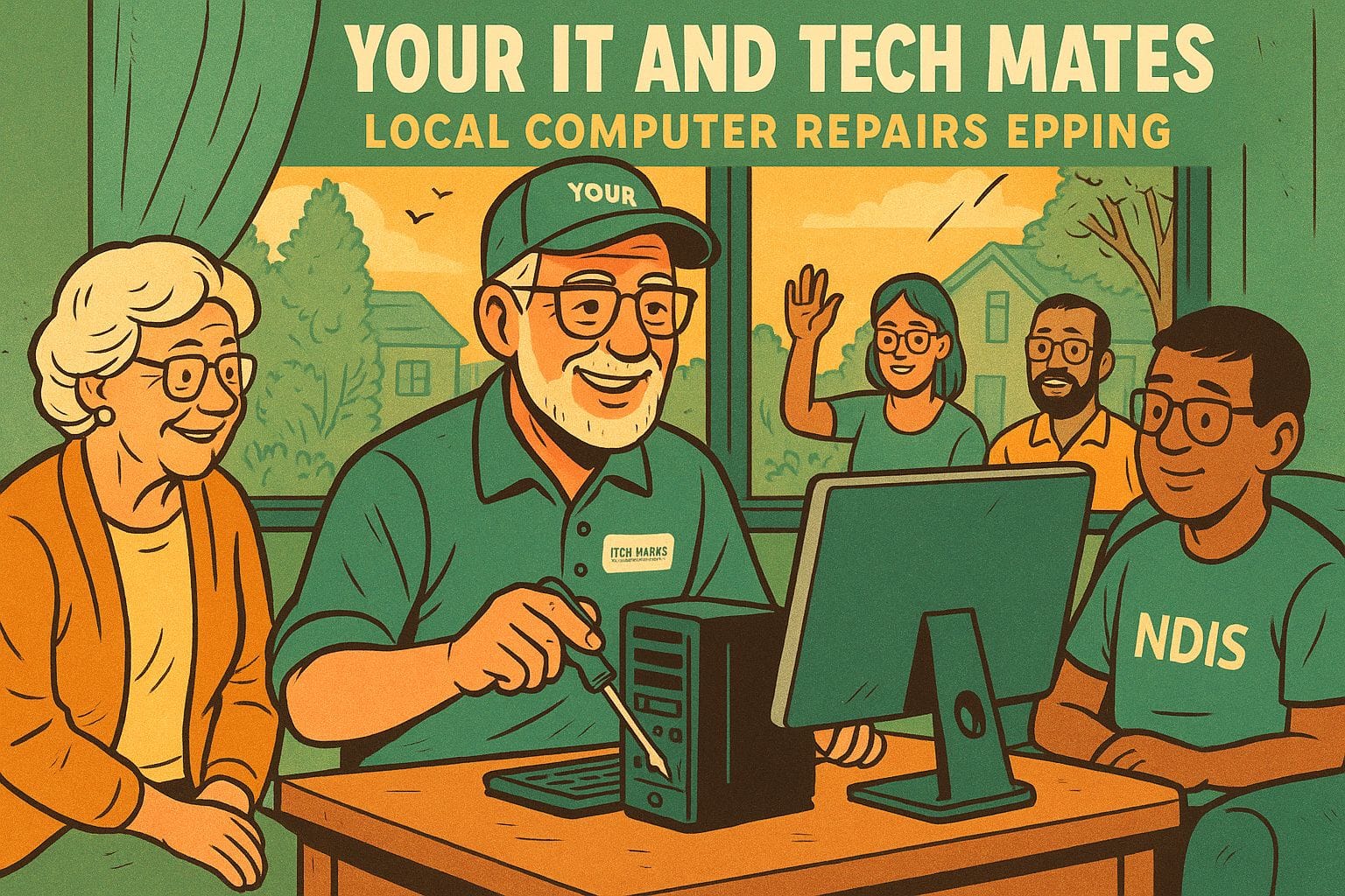 Computer repairs Epping 3076 — Your IT & Tech Mates home base