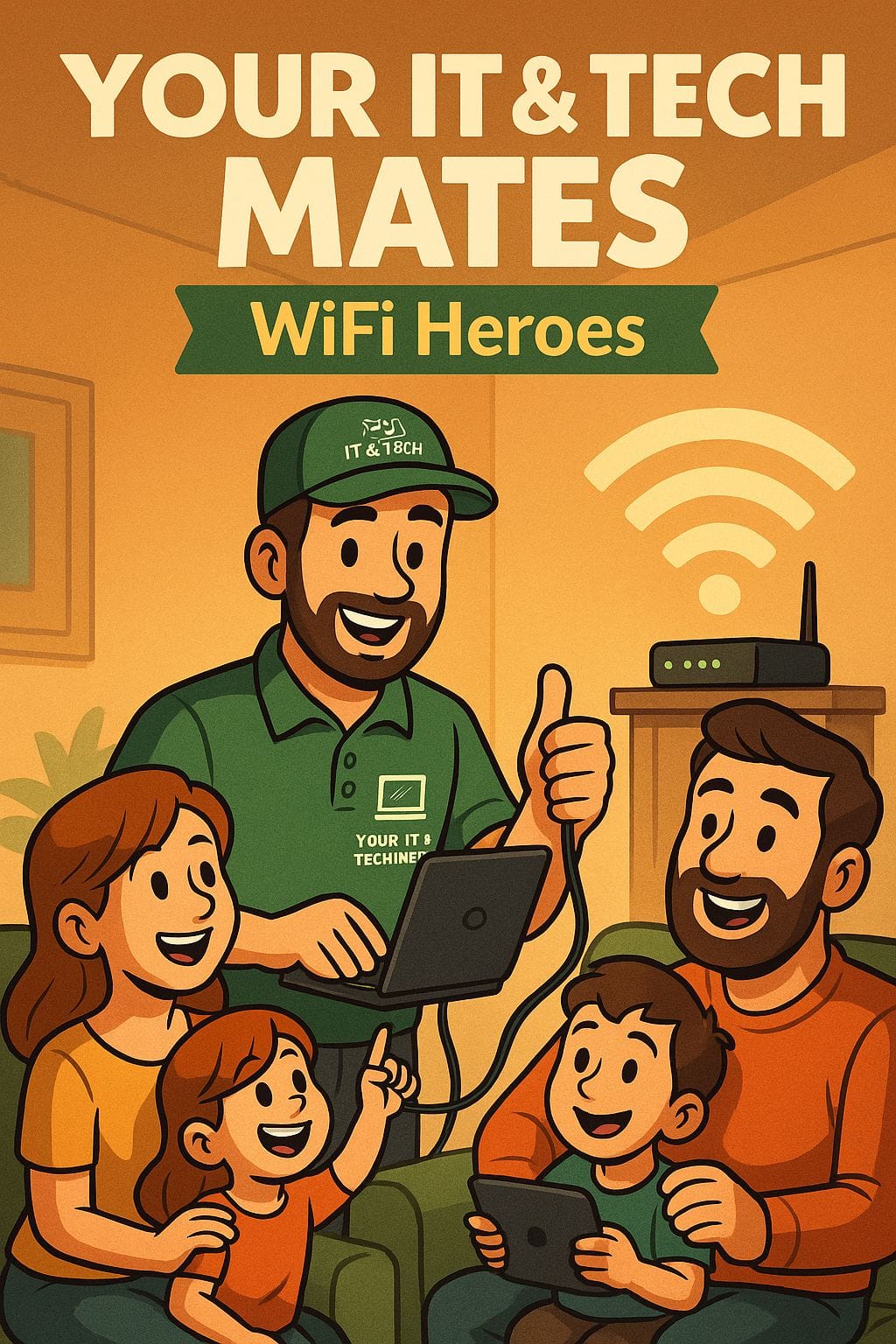 WiFi setup Melbourne North — Your IT & Tech Mates