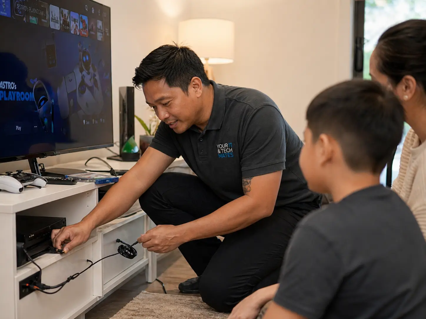 Your IT and Tech Mates helping with gaming console setup and repair in Epping