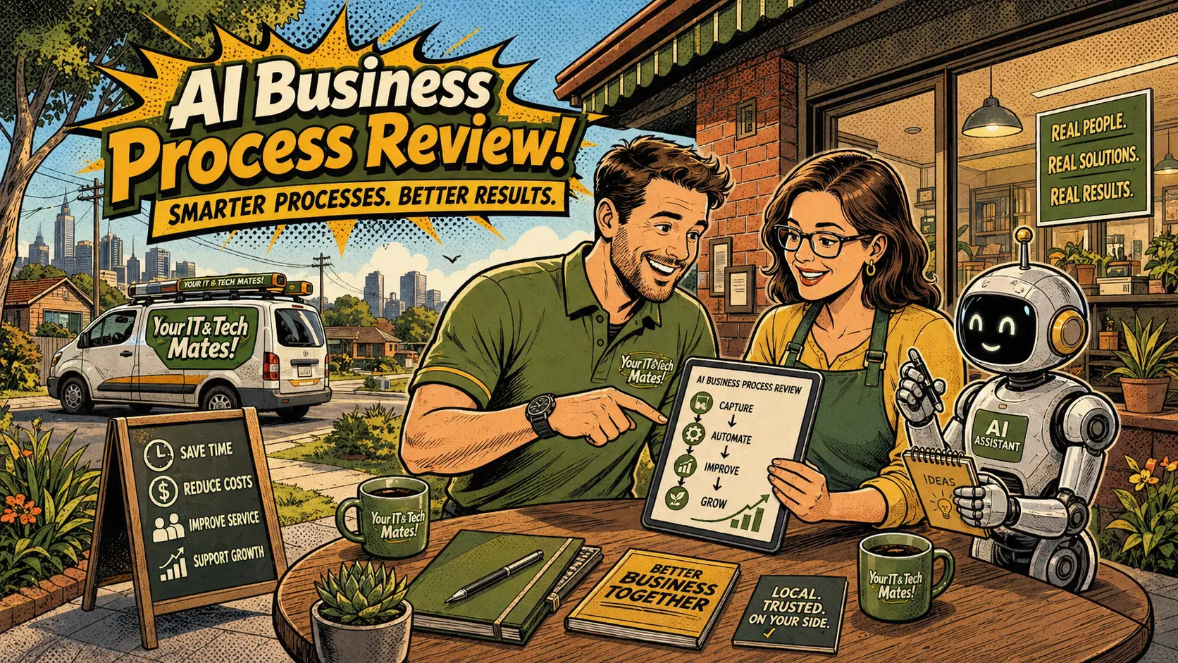 AI Business Process Review for small business Melbourne — Your IT and Tech Mates