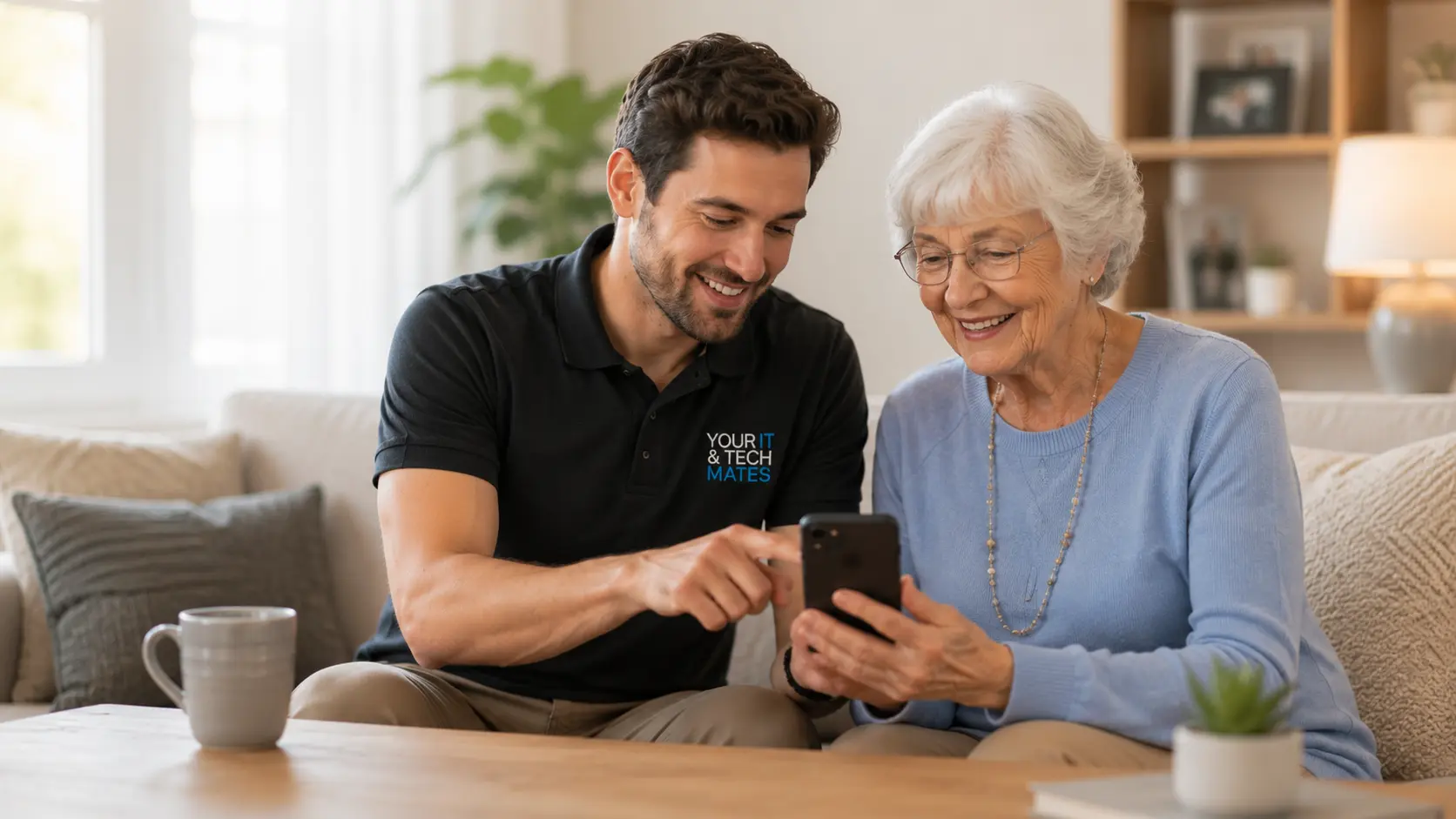 Retirement village tech help for senior residents