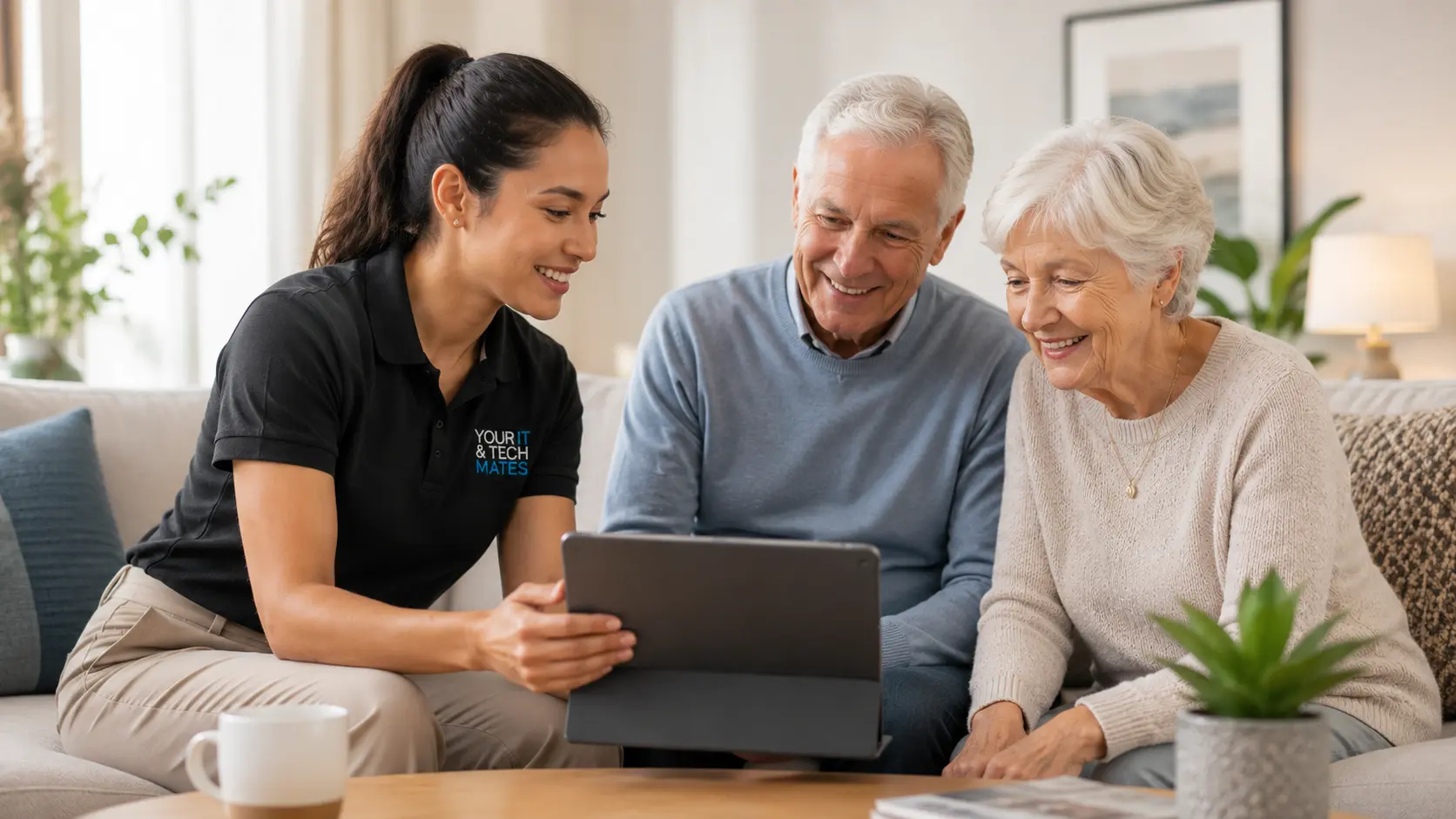 Your IT and Tech Mates senior technology confidence and scam-safety support in Melbourne