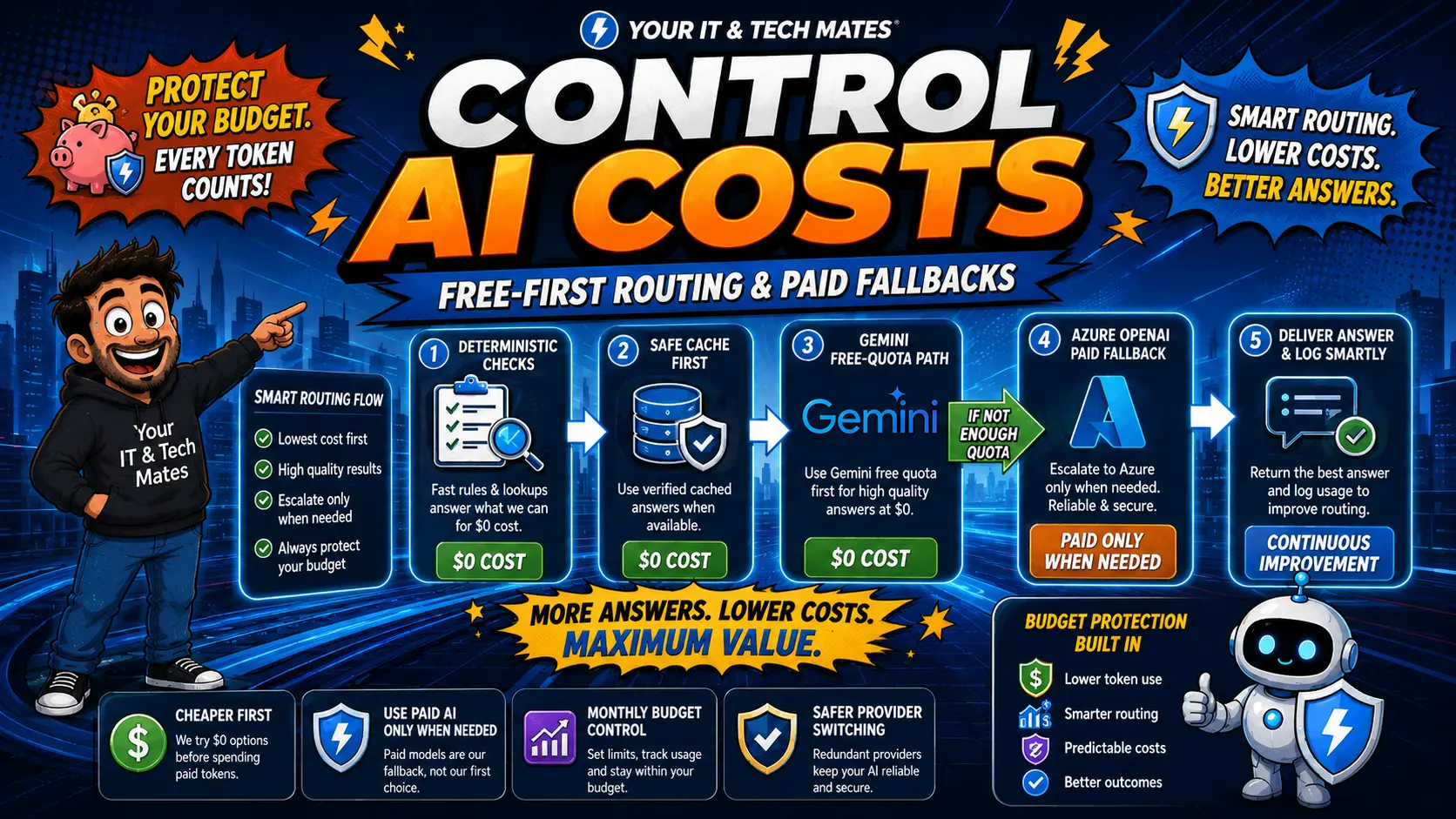How We Keep AI Costs Under Control — Your IT and Tech Mates Software & AI case study
