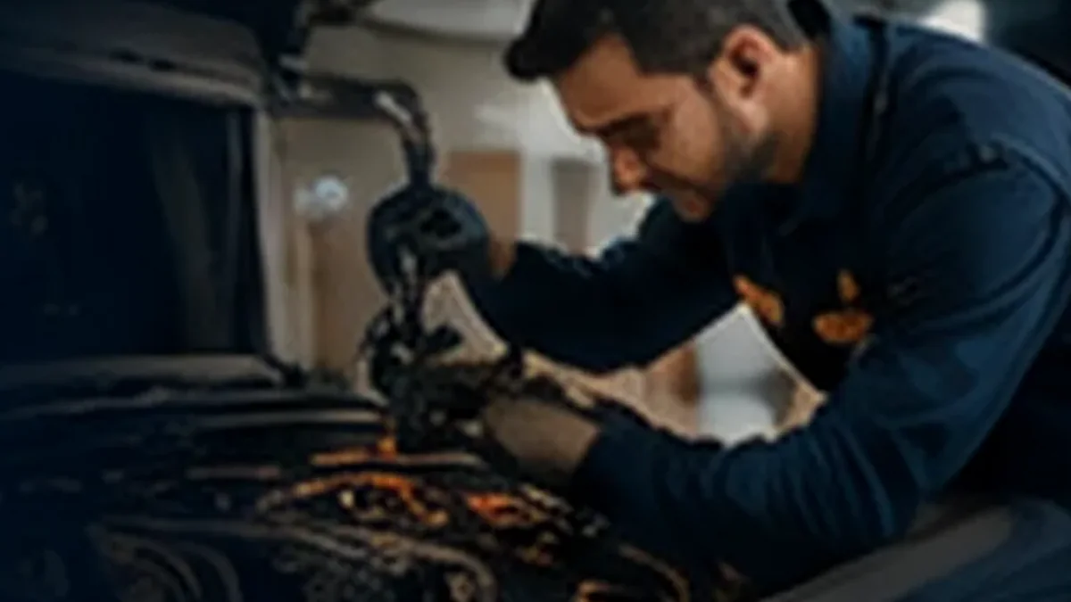 Your IT & Tech Mates Intent Engine for automotive service and repair, showing vehicle enquiries, fault context, booking needs and service routing.