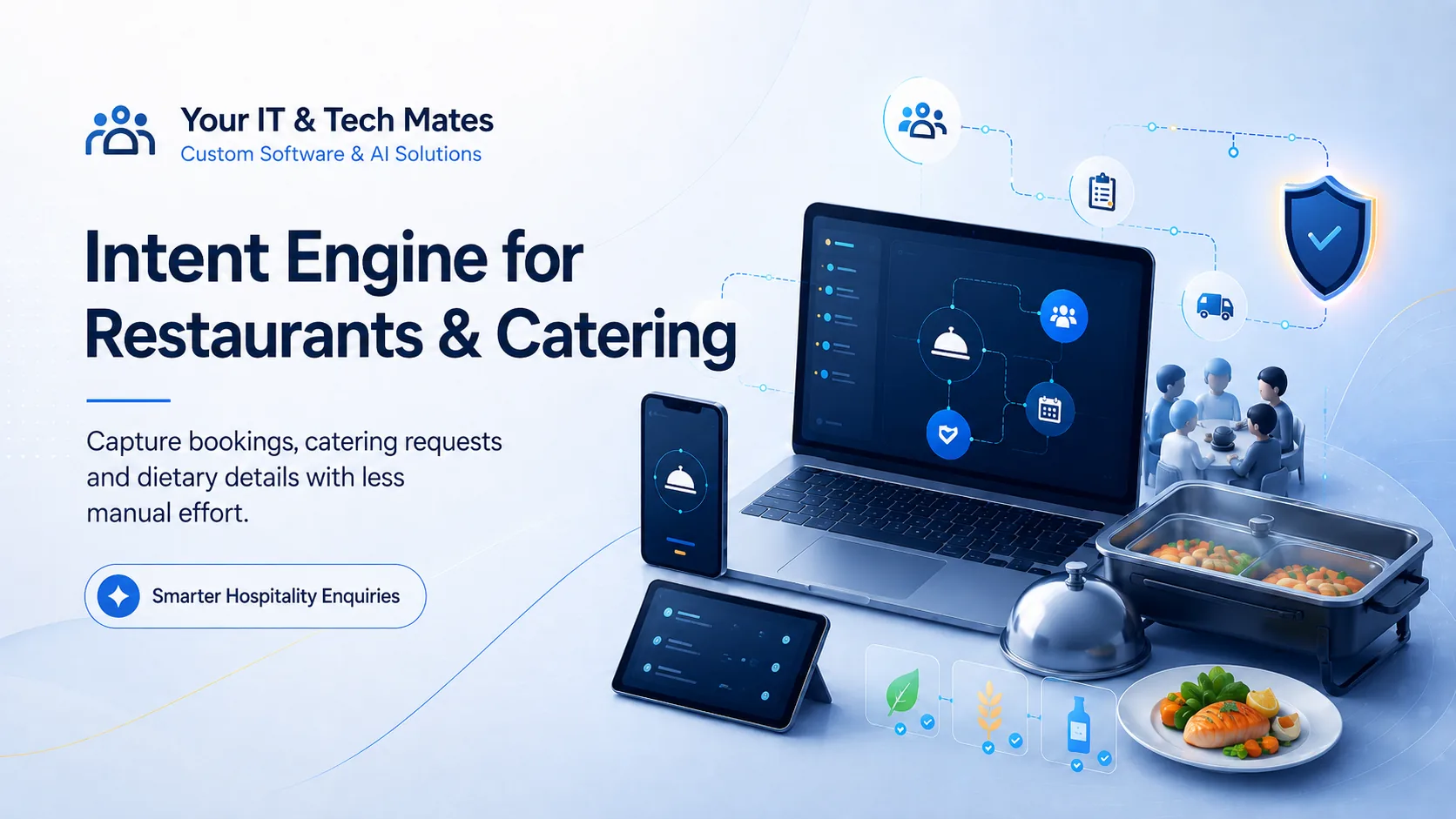 Your IT and Tech Mates Intent Engine for restaurants and catering