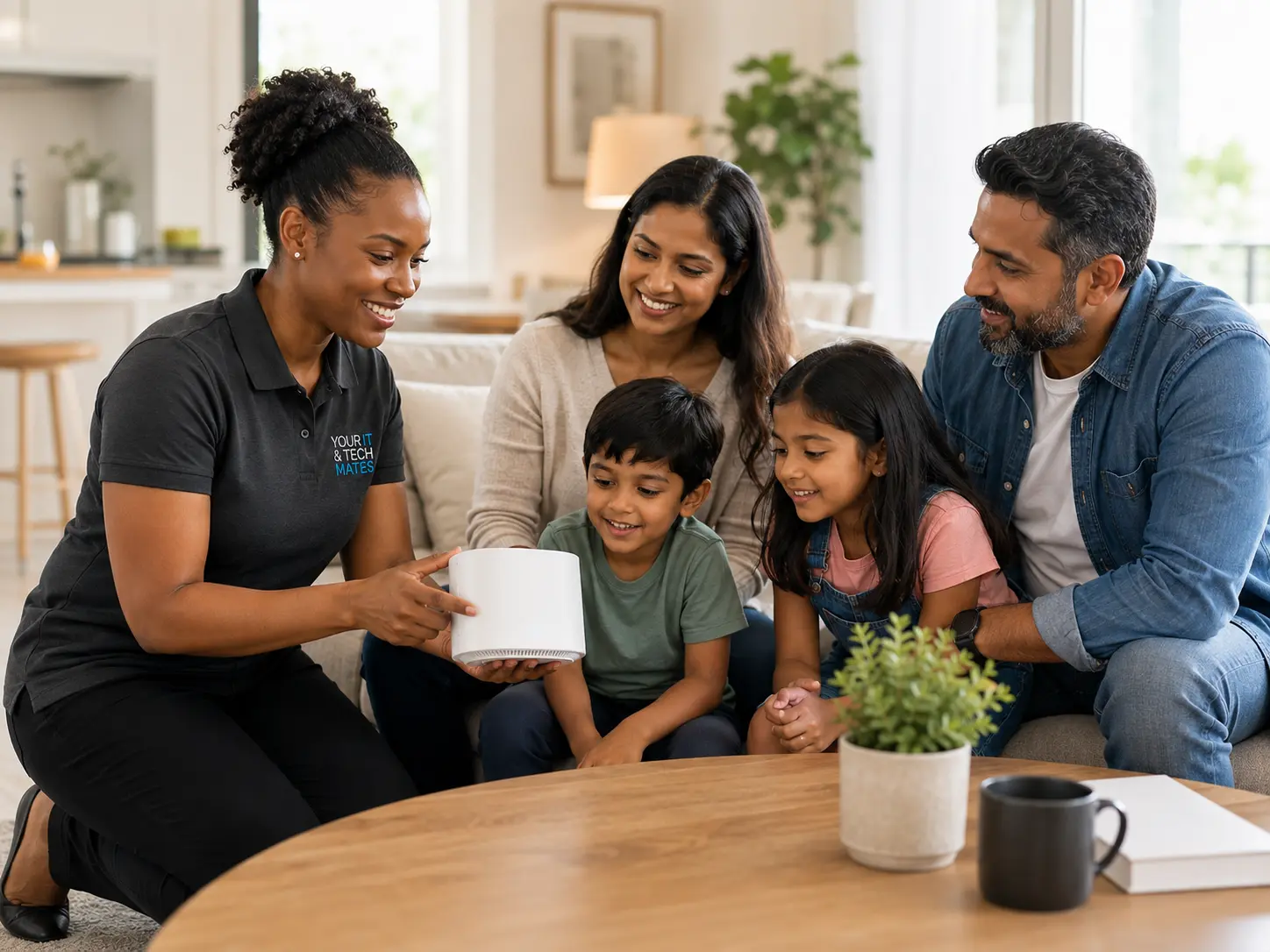 Home Wi-Fi and device setup support for families in Melbourne North