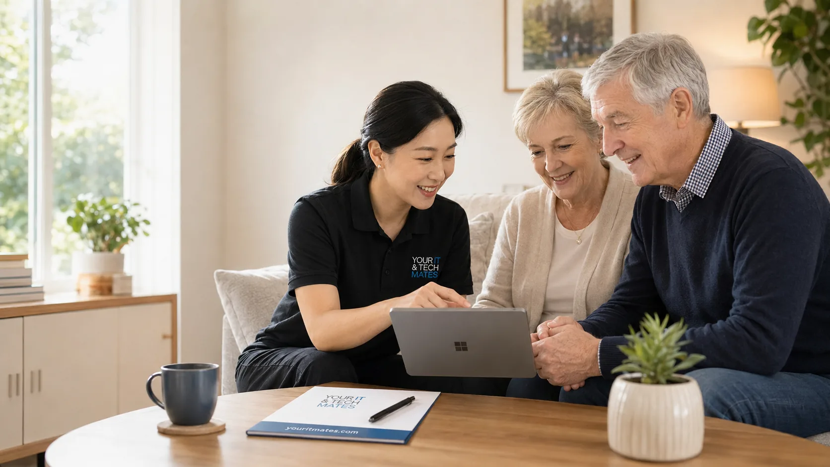 Your IT and Tech Mates providing patient technology support to older Australians