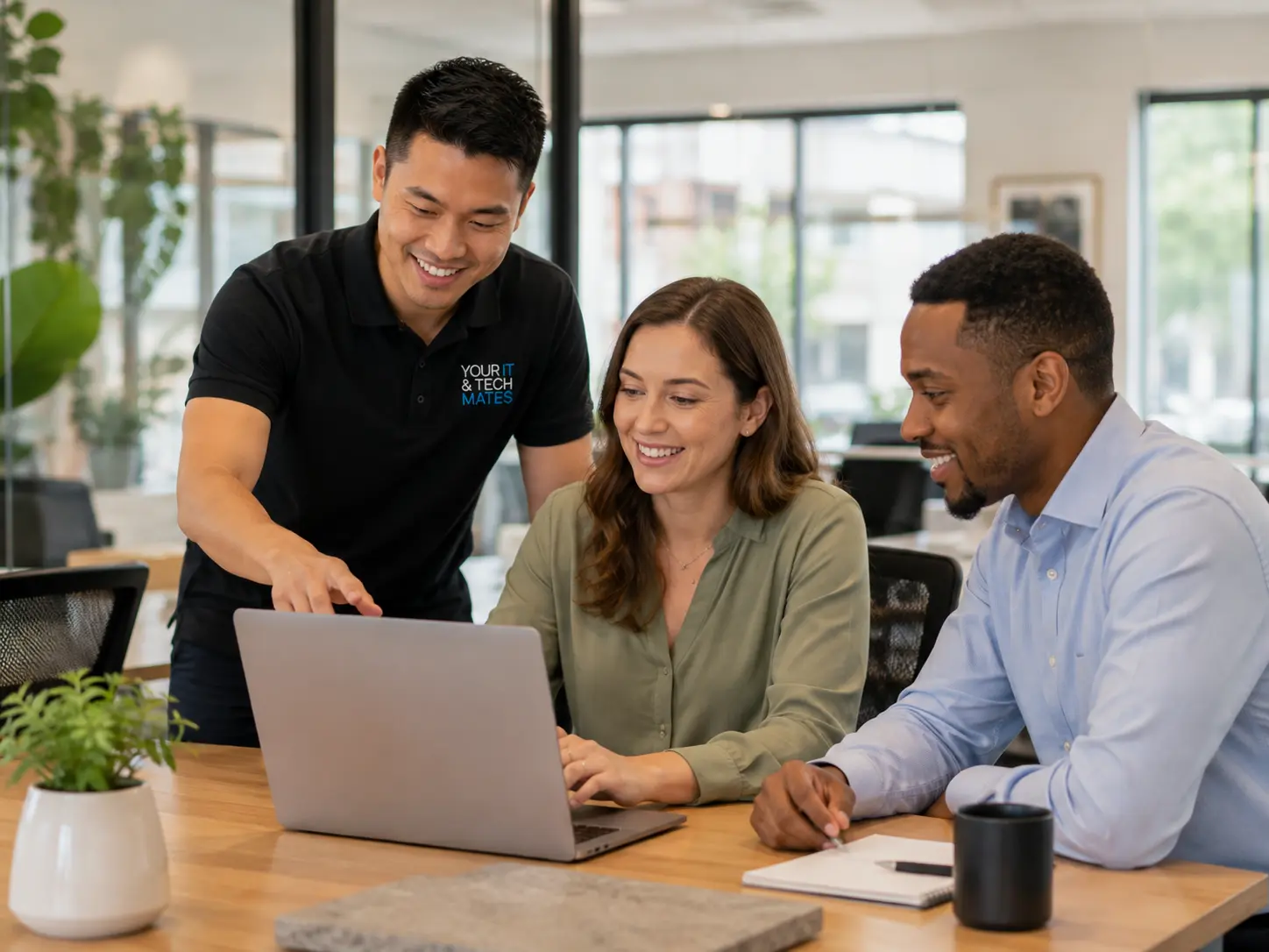 Your IT & Tech Mates providing IT support to a Melbourne business