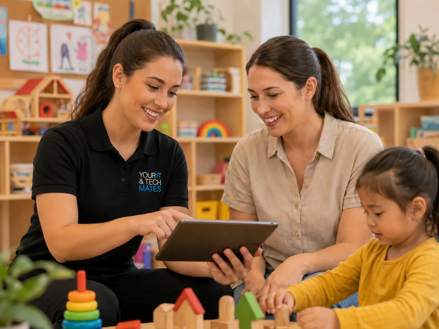 Your IT & Tech Mates providing technology support to a Melbourne childcare service