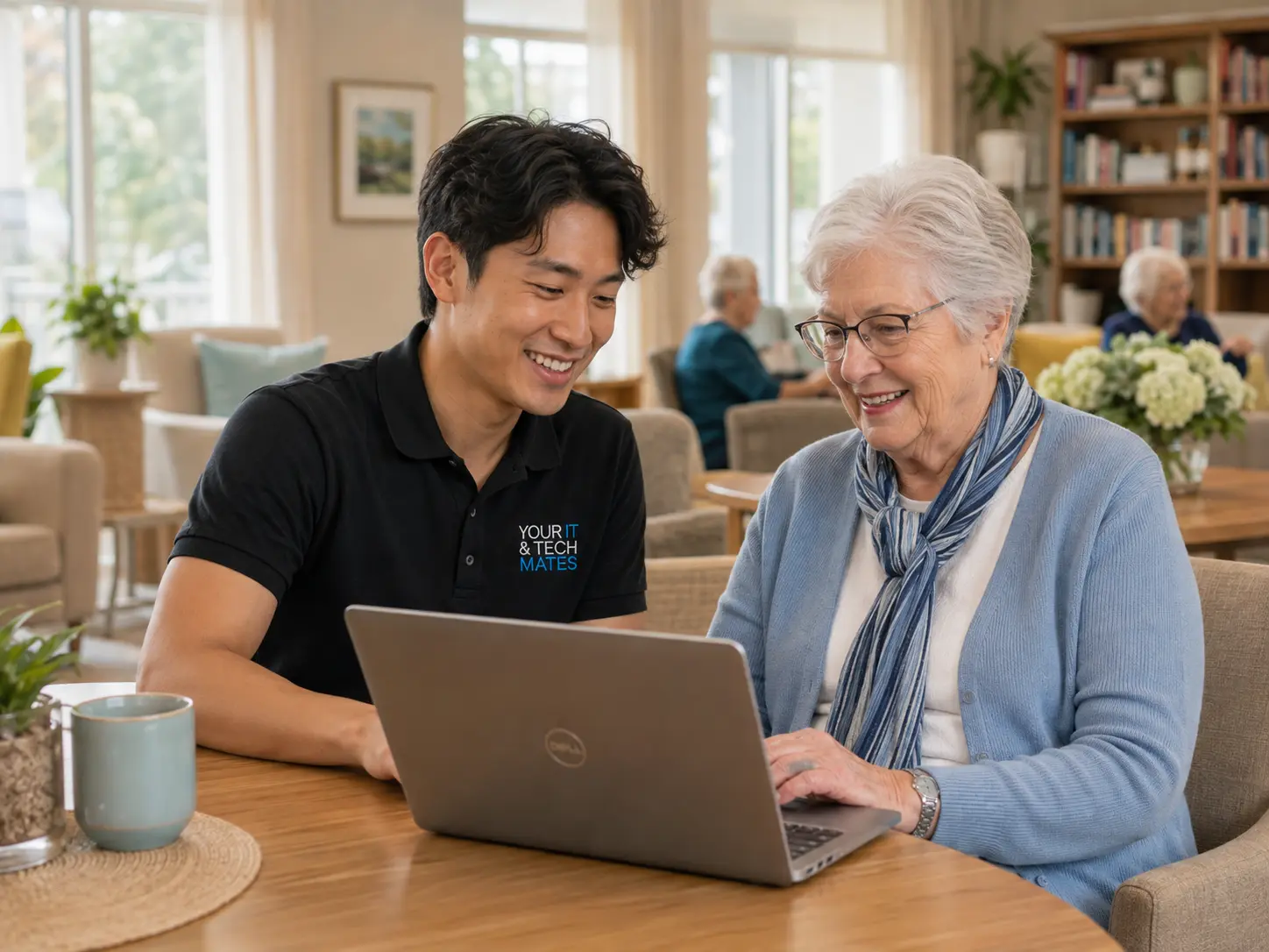 Your IT & Tech Mates providing technology support to a Melbourne retirement village