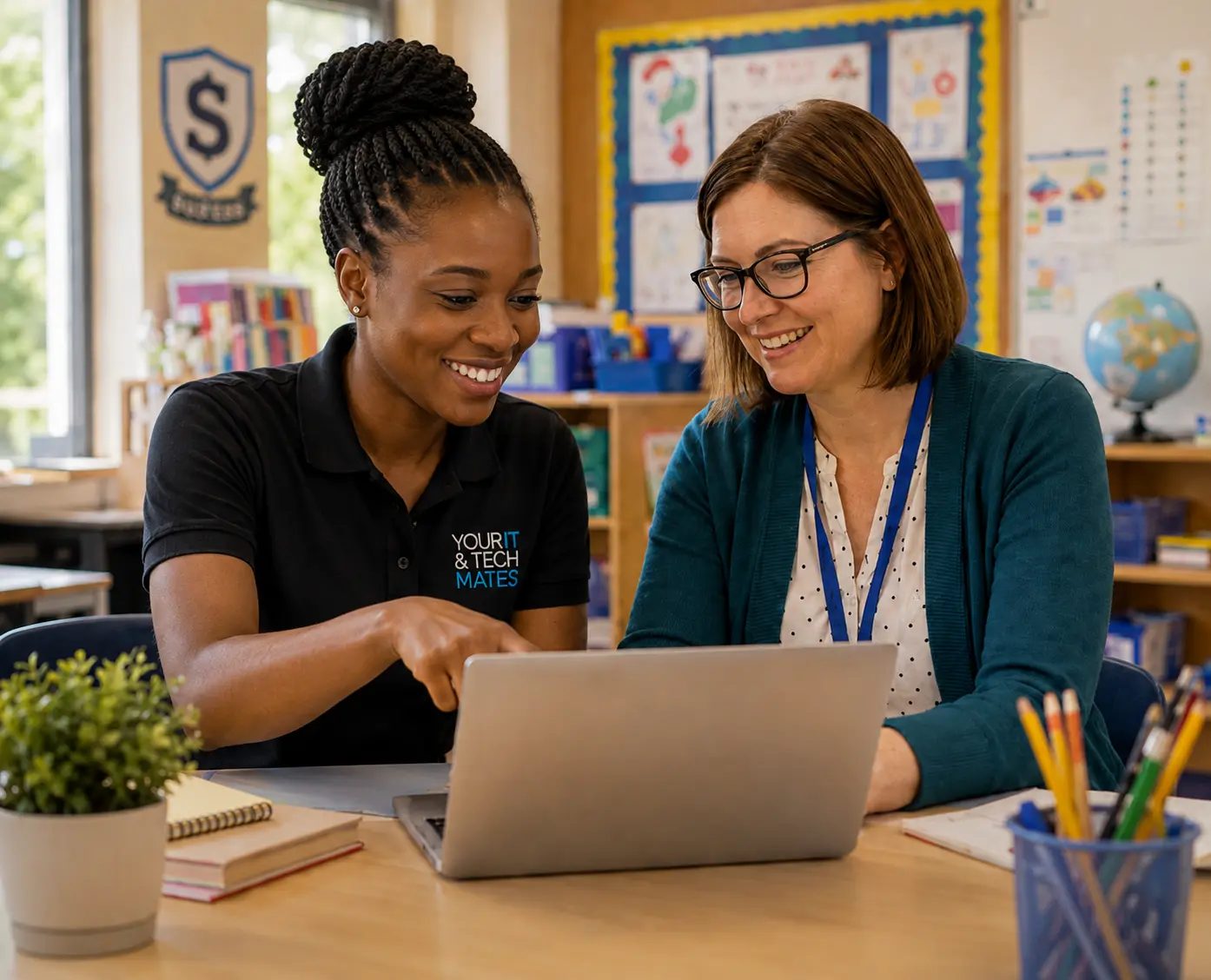 Your IT & Tech Mates providing IT support to a Melbourne school