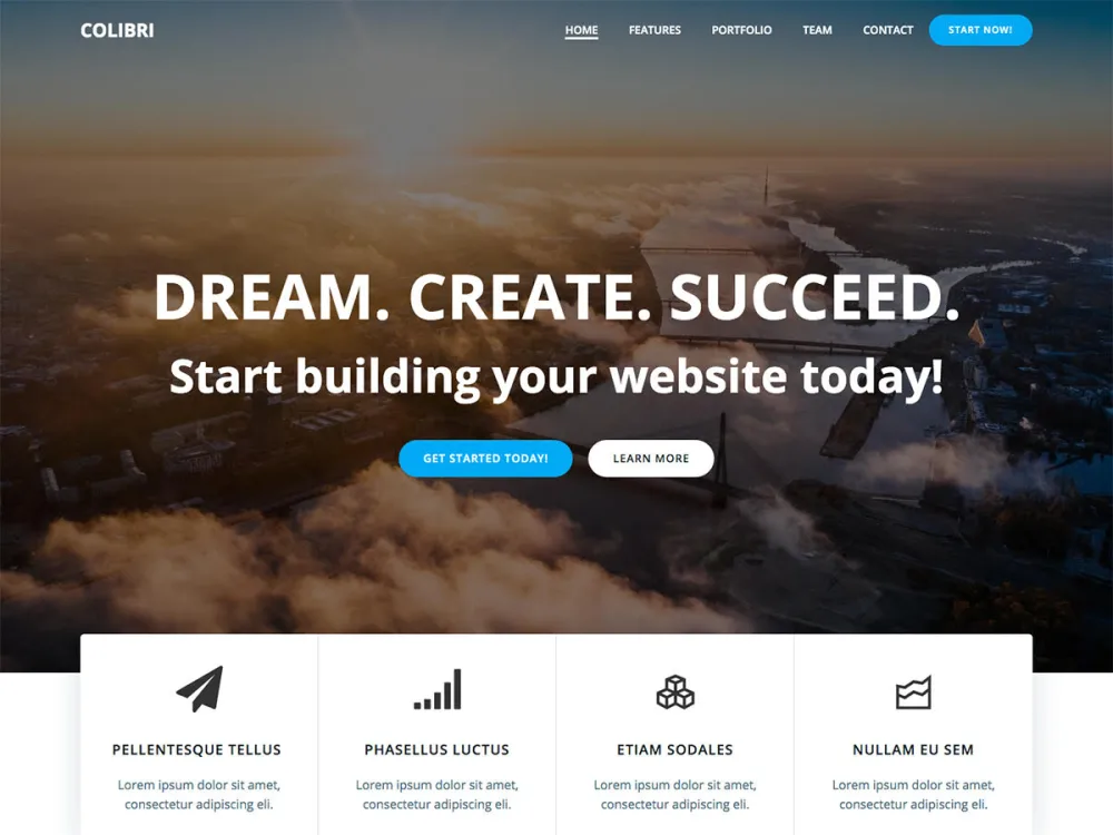 Colibri WP WordPress theme screenshot