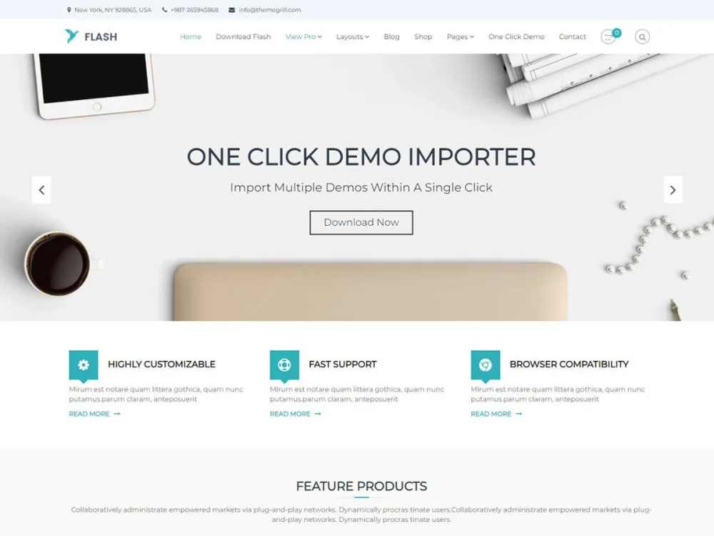 Flash WordPress theme screenshot