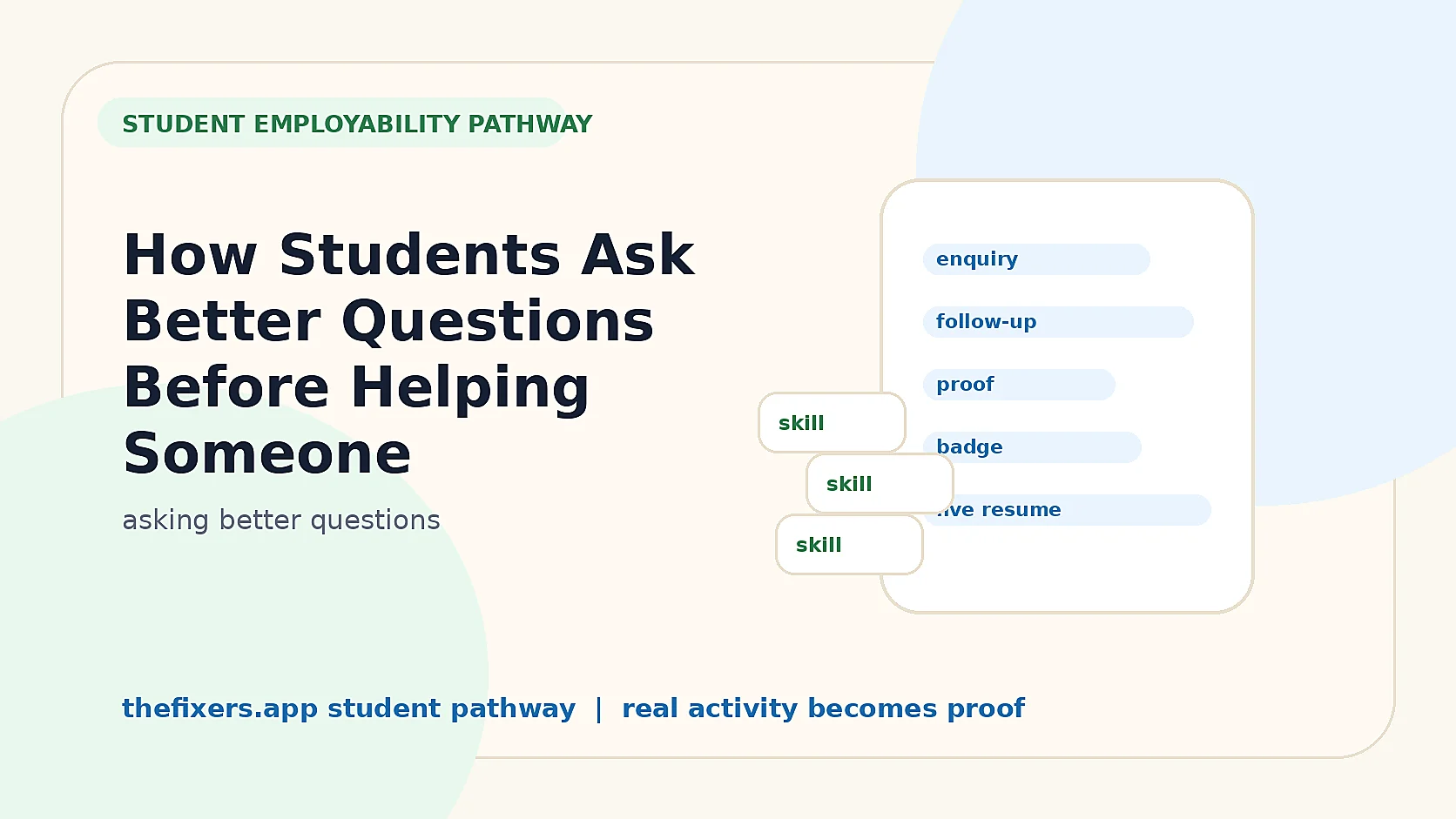 How Students Ask Better Questions Before Helping Someone hero image
